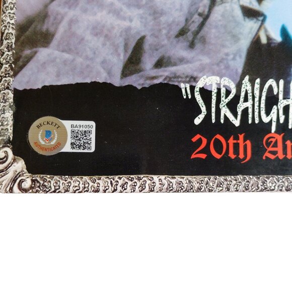 Ice Cube Yella Signed NWA Straight Outta Compton 20th Vinyl Record Album Beckett - Picture 11 of 13